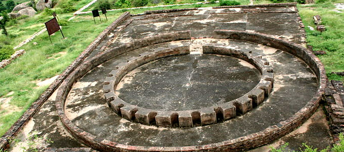 Remnants of Stupa at Viratnagar